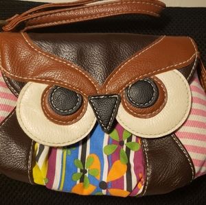 Owl Wristlet